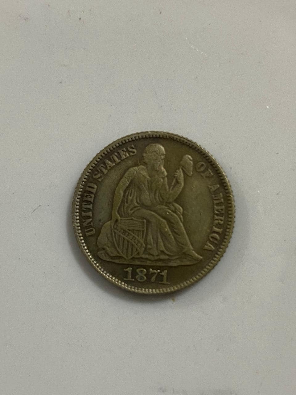 One dime coin - Etsy 日本