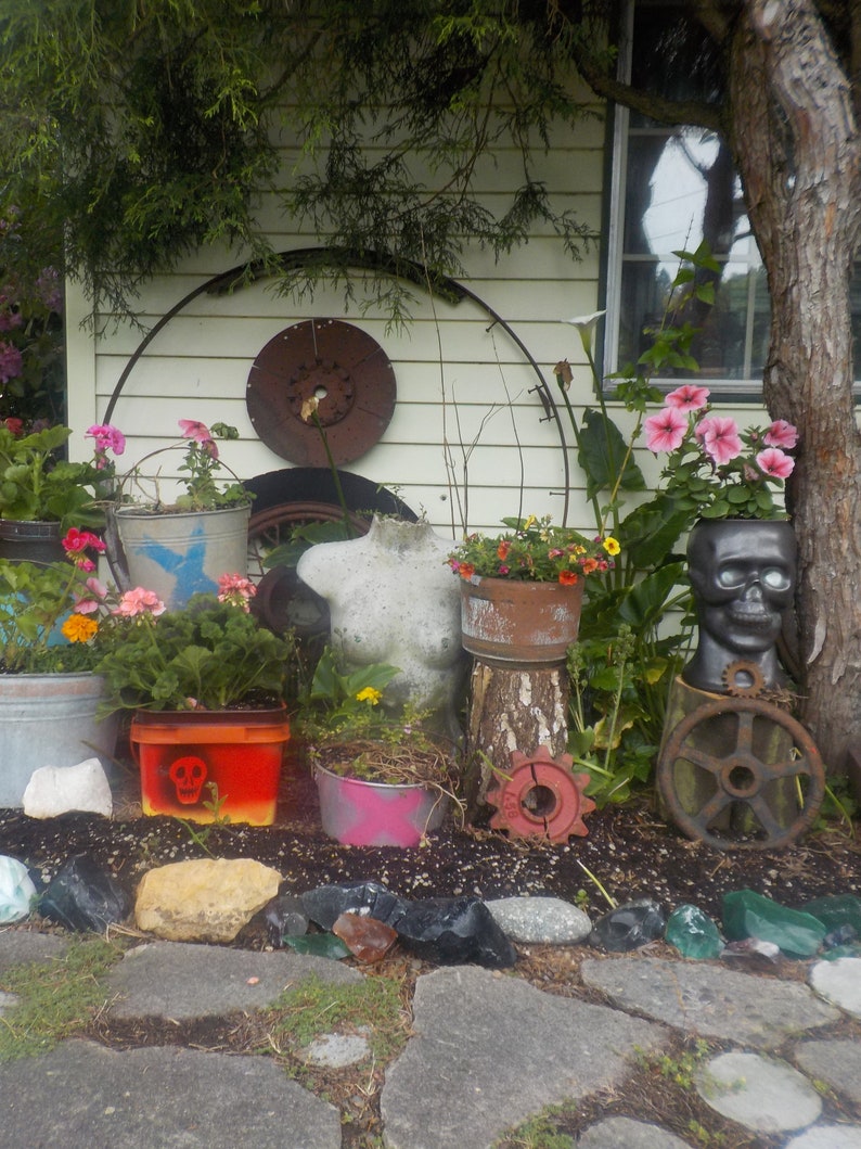Mother Nature Concrete Garden Art Oregon City PICKUP ONLY Etsy