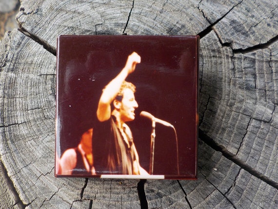 2" Vintage Bruce Springsteen Button Bruce Springsteen and Nils Lofgren Button Bruce Springsteen The E Street Band Vintage Rock Roll Button
