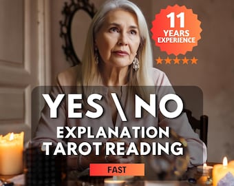Lectura de Tarot con preguntas de sí o no, respuesta rápida: rápida y precisa / #119