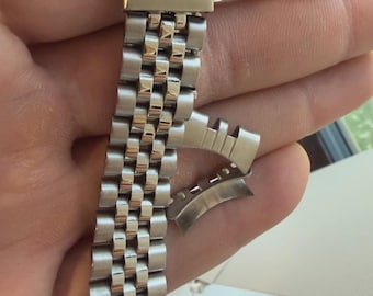 Für datejust Jubilee Edelstahl Armband 19 mm 20 mm - Jubilee Armbanduhr Armband