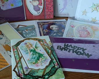 Mystery Pack Of 10 A6 Size Children's Birthday Cards
