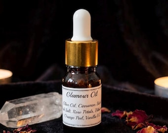 Handgemachtes Glamour Öl: Ritual für Vertrauen und Selbstausdruck, 10ml, 30ml