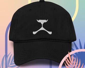 Embroidered Logo Baseball Cap | Garment Washed Cotton Dad Hat