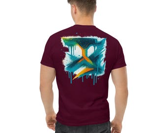 Cotton Unisex Tee: Abstract Logo Street Style