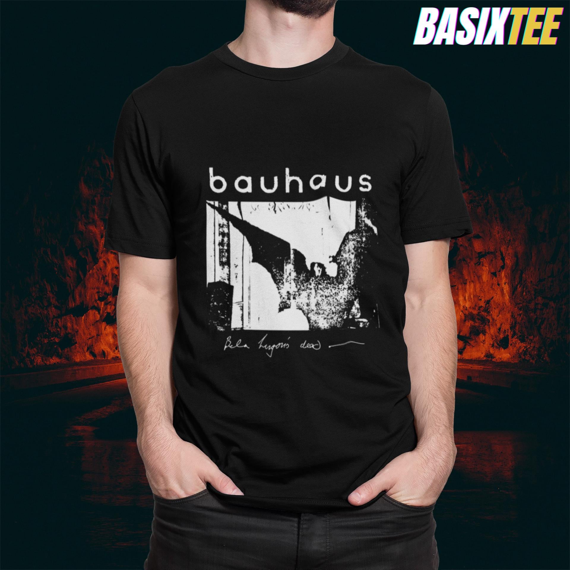 Bauhaus アート Tシャツ 黒 Bauhaus T Shirt - Etsy