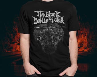 The Black Dahlia Murder T-Shirt - Metal Musik Shirt - Nocturnal Album - Miasma - The Black Dahlia Murder Merch - Unisex Rocker Kleidung