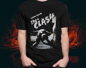 Vintage the Clash London Calling Long Sleeve - Etsy