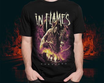 In Flames 2000 Clayman Tour Vintage T-shirt Size Xl - Etsy