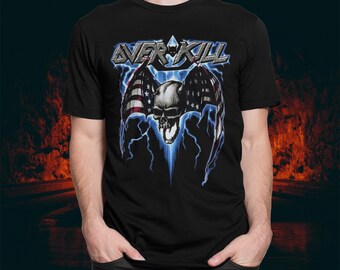 Overkill / Over Kill, 1990 Birth of Tension World Tour Shirt