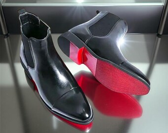 COPY - Christian louboutin men’s boots Samson - Boots - Smooth calf leather - Black - Men  main image 2