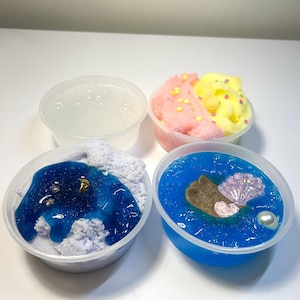 Slimes relajantes de aromaterapia: paquete económico de 4 slimes.