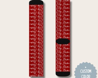 Calcetines personalizados para mamás perrunas, regalo unisex para ella, regalo para amantes de los perros, regalo para ella que acaba de adoptar un cachorro, regalo considerado para quienes han perdido a una mascota, mamá de perro rescatado.