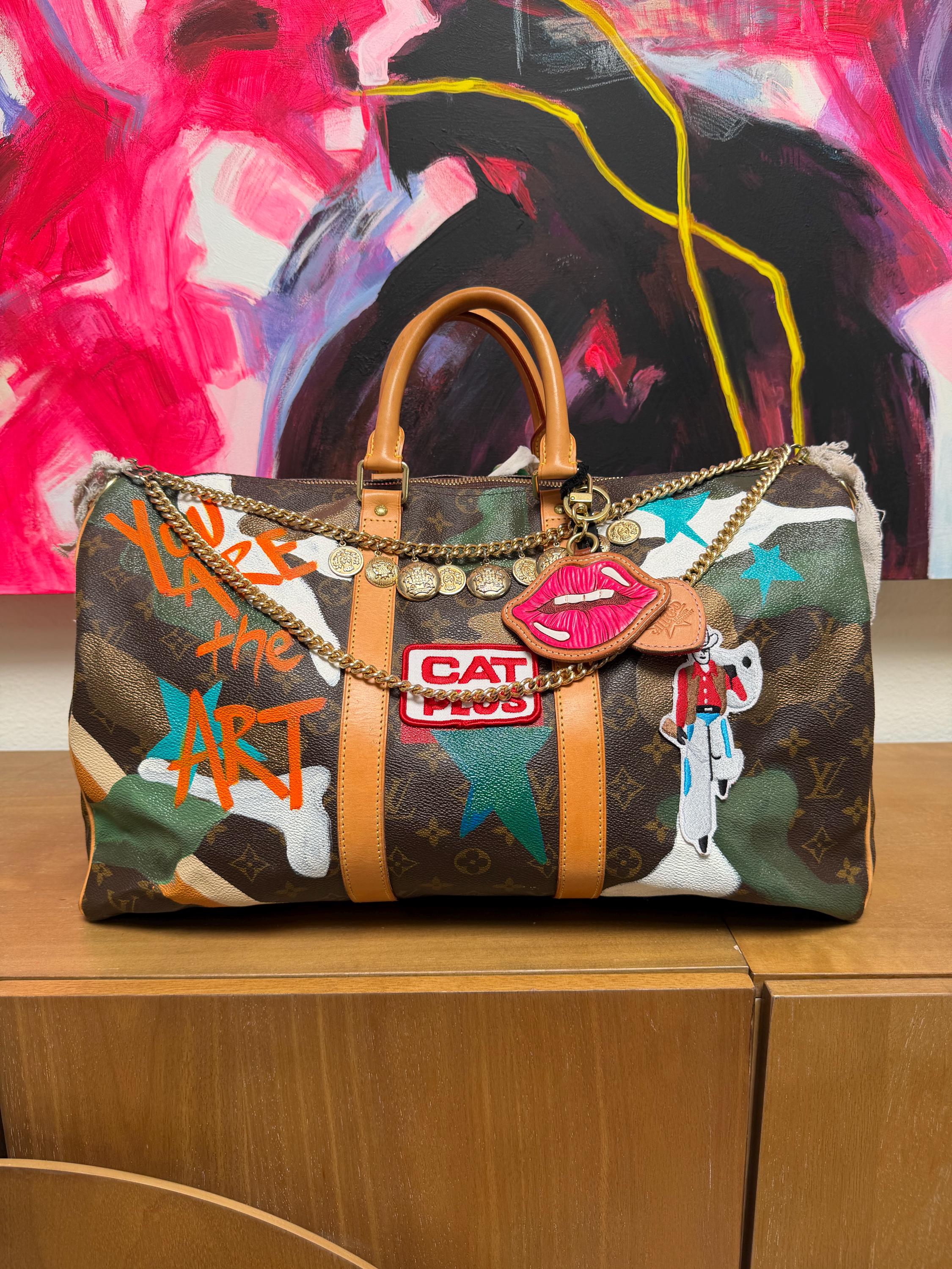 Louis Vuitton ショルダーバッグ カラフルペイント モノグラムGD Louis 