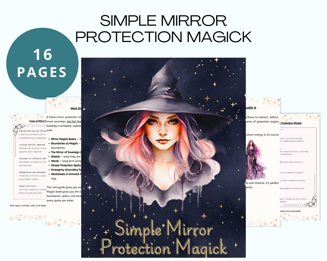 Simple Mirror Protection Magick | Mirror Spells for Protection ...
