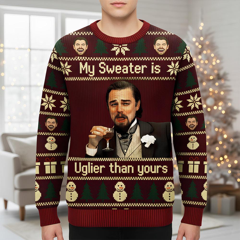 Discover Funny Meme Knitted Ugly Sweater, Christmas Sweater Gift, Sweater Adult, Xmas Holiday Gift For Men Women, Celebrity Funny Sweater