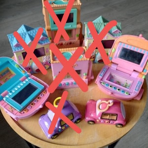 PIXEL CHIX 1 car, 2 x love 2 shop mall FRANS gesproken, lees omschrijving.