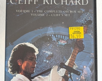 Vintage Cliff Richard “From A Distance – The Event” Double VHS Set | Limited Edition Concert Video | Complete w/ Booklet | UK PAL