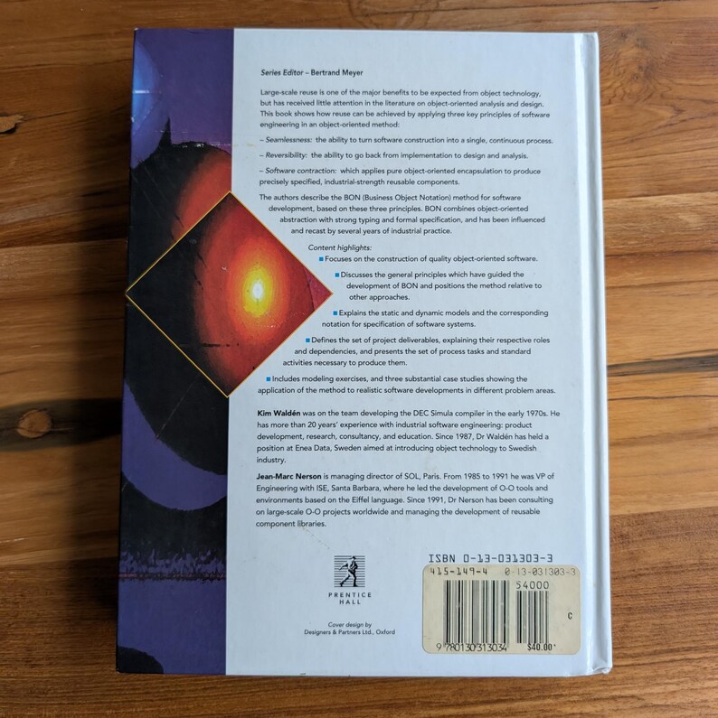 Seamless Object-Oriented Software Architecture (1995) – Vintage Software Engineering Book – Object-Oriented Programming / Software Design image 8