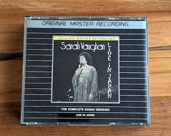Sarah Vaughan Live in Japan – MFSL Original Master Recording CD –  2CD Audiophile Jazz Album – Mobile Fidelity Sound Lab