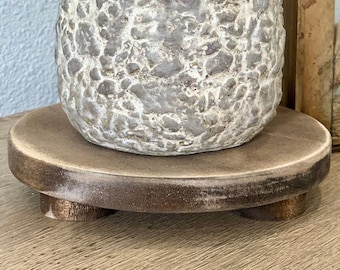 Wooden Riser, kitchen pedestal, Farmhouse Decor, Farmhouse Stand, Farmhouse Pedestal