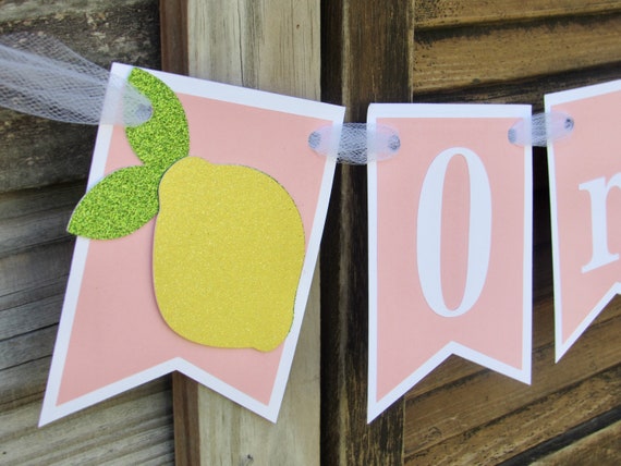 Lemonade Stand High Chair Banner, Lemonade 1st Birthday High Chair Banner, Lemonade Stand Decoration, Summer Lemonade Sign Il_570xn