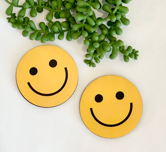 Smiley Faces Die cuts, Smiley Face, Die Cuts, Happy Face Die Cuts, Happy Face Cutouts Il_570xn