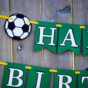 Soccer Birthday Party Banner: Sports All-Star Decorations