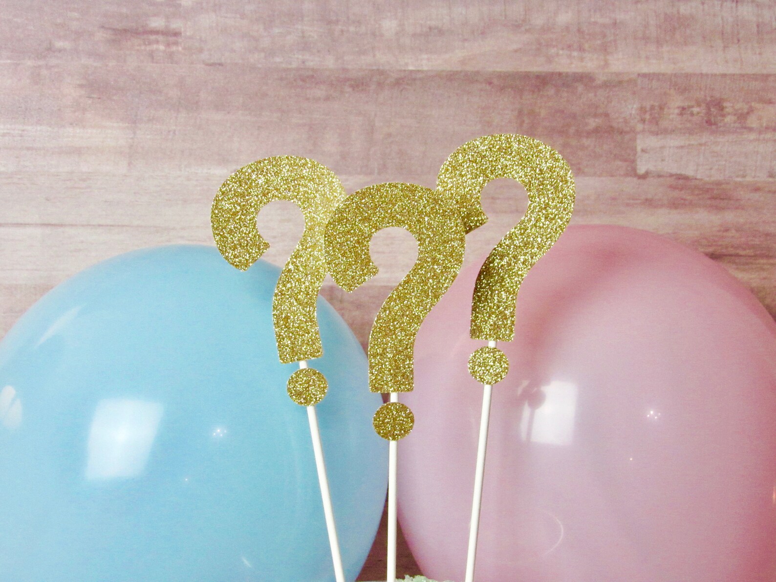 Gender Reveal Centerpiece Gender Reveal Decor Gender Reveal Etsy