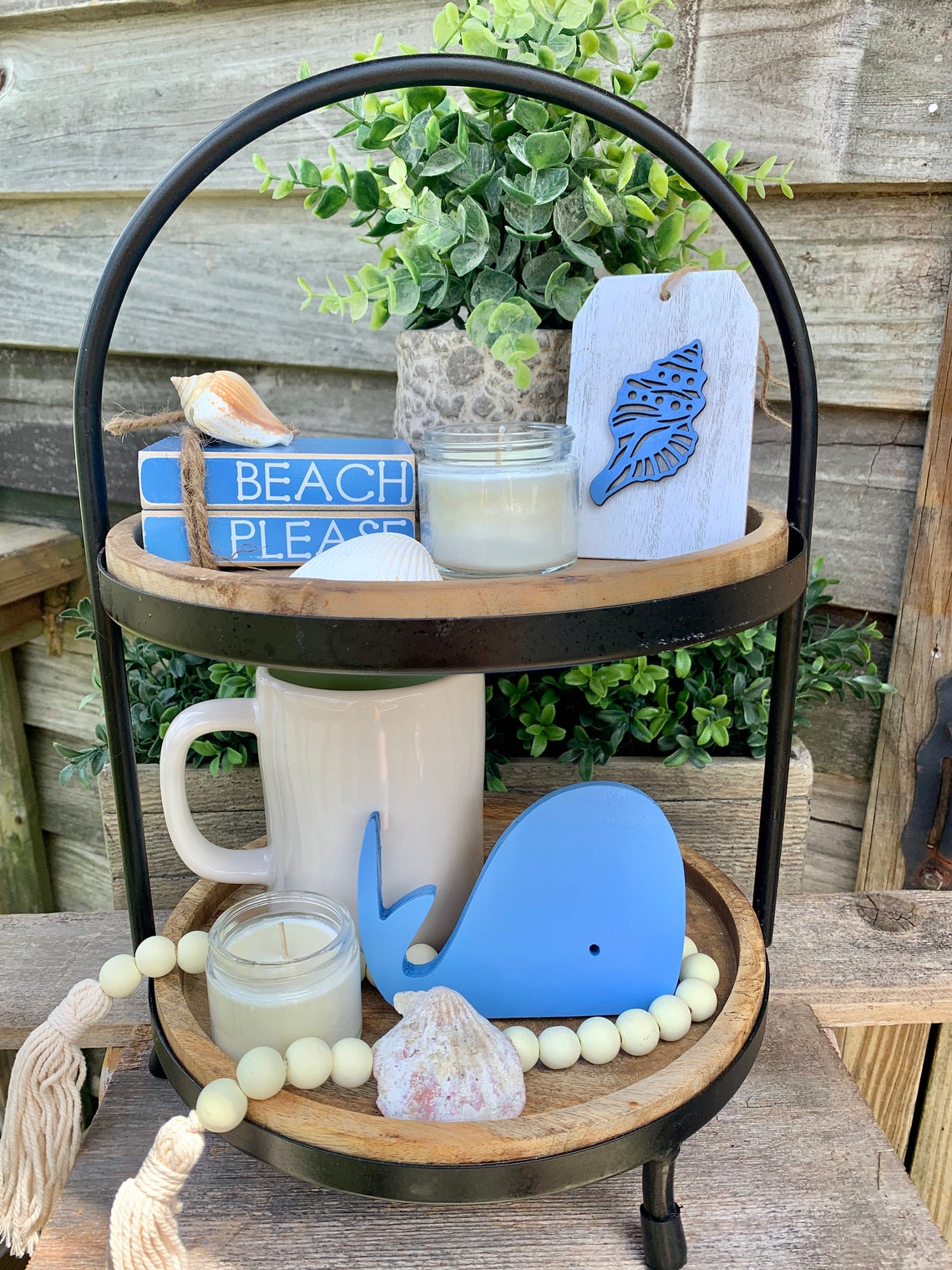 Wooden Beach Decor Beach House Decor Summer Wood Decor Etsy