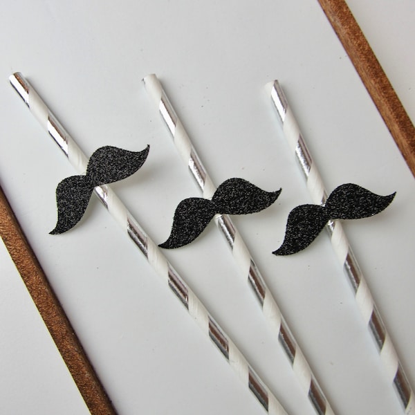 Mustache Party Straws, Little Man Party Straws, Little Man Party Decorations, Little Man Party Theme, Mustache Straws