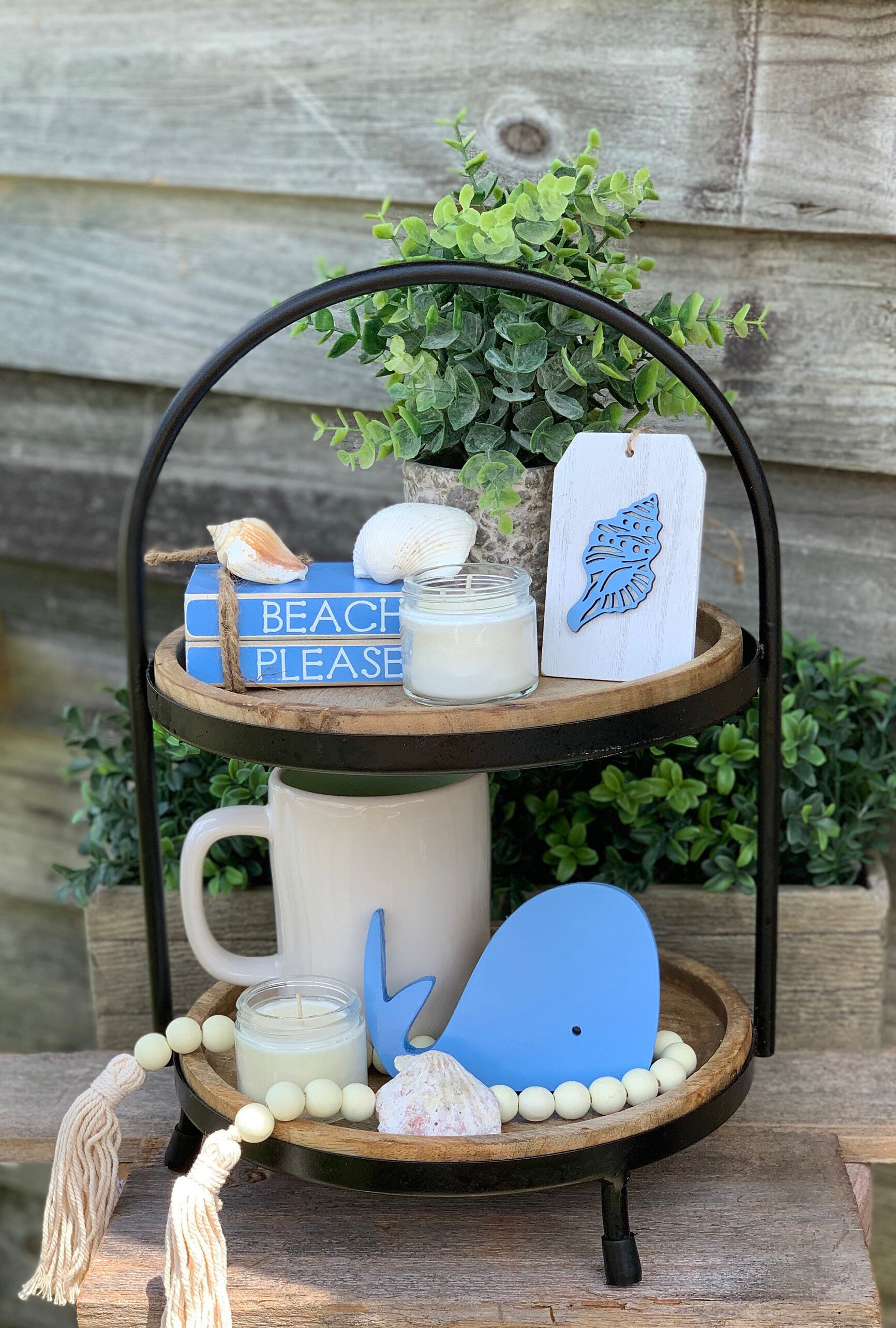 Wooden Beach Decor Beach House Decor Summer Wood Decor Etsy