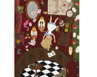 Alice in Wonderland-puzzel | Klassieke literatuurcollectie