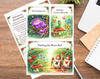 Printable Wonderland Scavenger Hunt