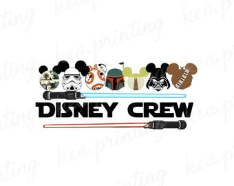 Disney Crew Svg Png, Stormtrooper svg, Mandolorian Svg, Darth Vader svg, Vinyl Cut File, Svg, Pdf, , Png, Disney Star Wars Png Svg