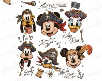 Mickey And Friends Cruise Png, Disney Cruise Line Png, Disney Cruise Squad Png, Magic Kingdom Png, Mickey Treasure Hunt PNG