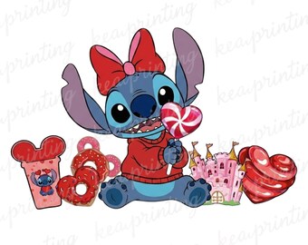 Dulces de San Valentín de Stitch (Png), Dibujos animados de San Valentín con corazón rojo (Png), Diseño de pareja de San Valentín (Png), Coqueta de San Valentín (Png), Película de San Valentín (Png)