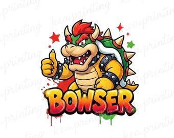 Super Mario Bowser Splash PNG, Mario Graffiti Clipart, Super Mario PNG Design, Super Mario Characters png, Bowser PNG