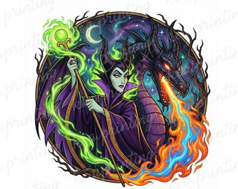 Disney Villains Sleeping Beauty Maleficent Png, Maleficent Dragon Png,Maleficent Png,Evil Queen Png,Villain Matching Png,Sleeping Beauty Png
