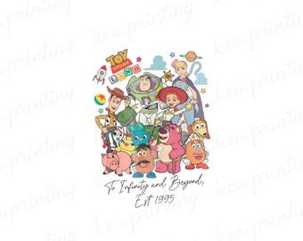 Retro To Infinity And Beyond Png, Toy Story Png, Vacanza in famiglia Svg, Squadra di amici Png, Modalità vacanza Png, Regno magico Png, File digitali