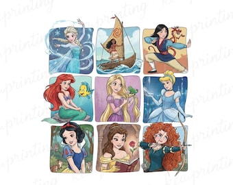 Disniy Princesses Png, All Princesses Png, Mickey Head Princess Png, Princess Shirt Design Png, Magic Kingdom Png