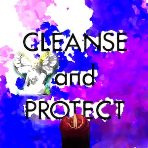 Hechizo de limpieza y protección - Lanzamiento de hechizos mágicos