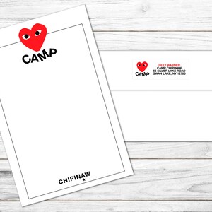 Comme de Garcon Camp Stationery Set