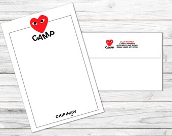 Comme de Garcon Camp brevpappersset