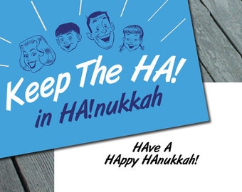 Funny HANUKKAH Holiday Cards - set of 10