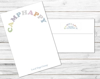 CampHappy Stationery Set