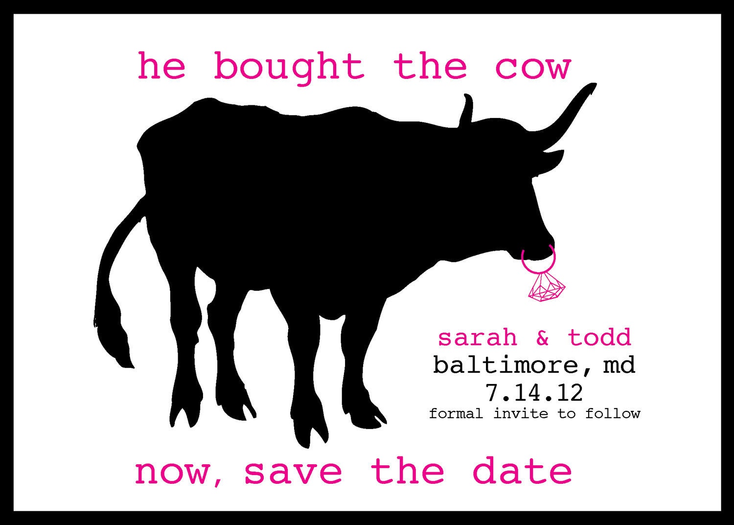 Funny Save-the-Date Cards for Couples With a Sense of Humor