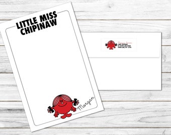 Little Miss Camp Stationery Set