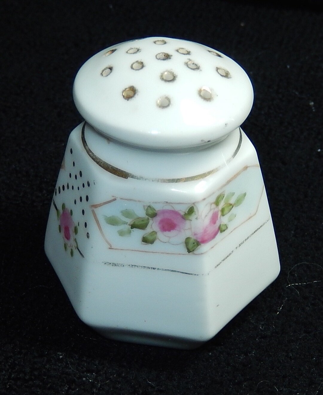 Nippon Salt/pepper Shakervintage Mid Century Salt Shaker Gold Gilt