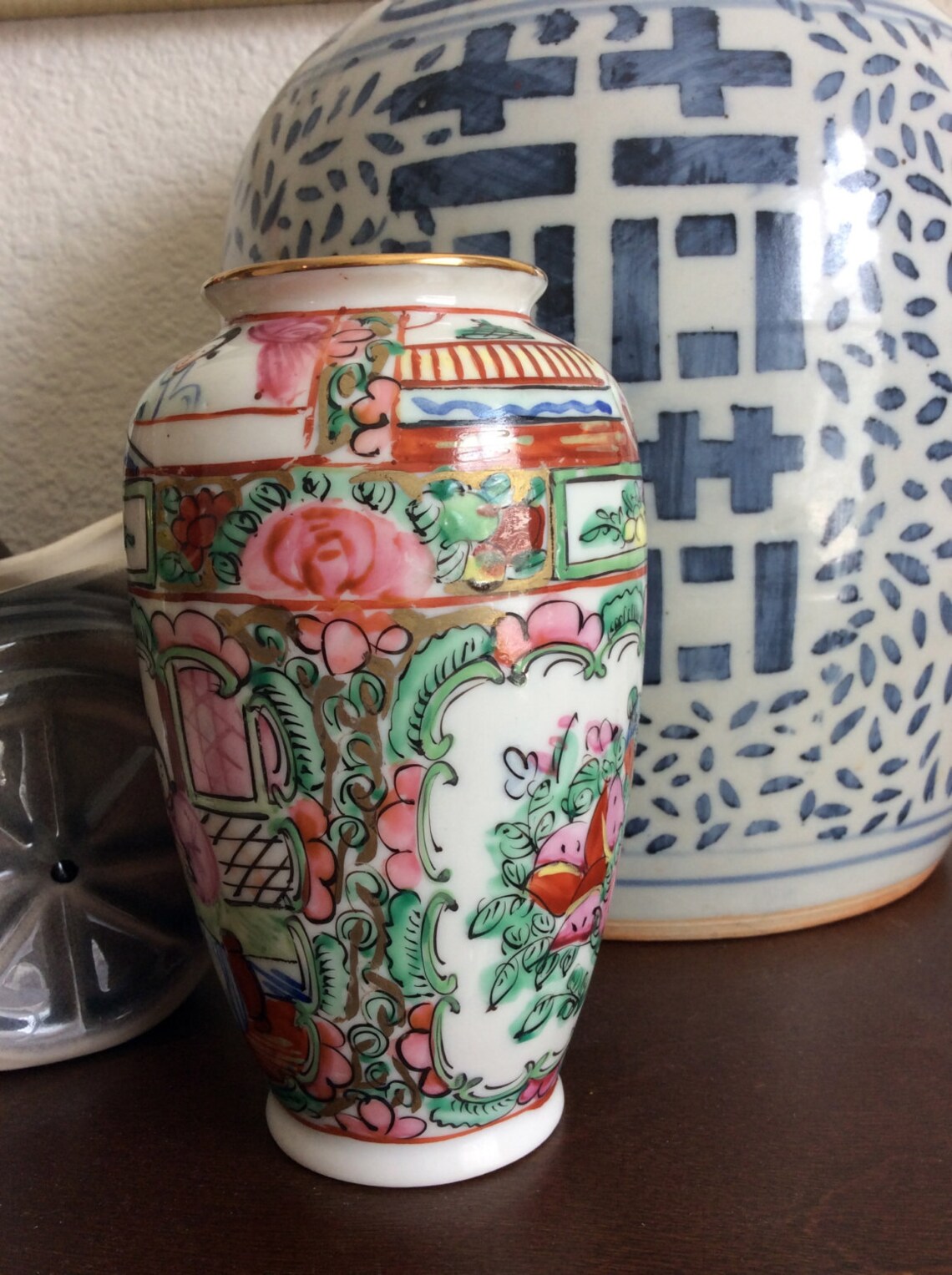 JapaneseHong Kong VaseACFPorcelain Ware1950s Vasefloral Etsy